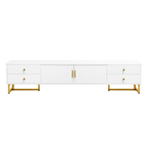 Modern TV Stand with Storage for Living Room