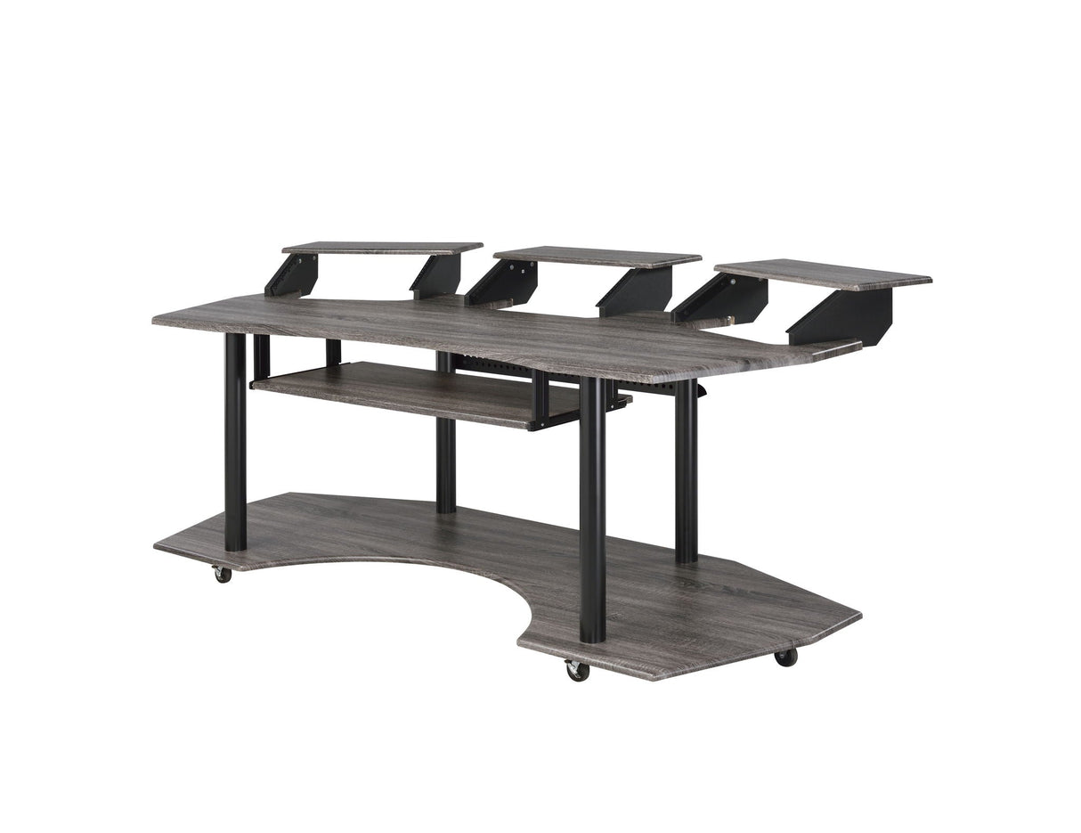 Eleazar Music Recording Studio Desk - Wood