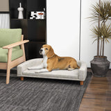 PawHut Dog Sofa Couch Pet Bed with Comfortable Luxury Cushion