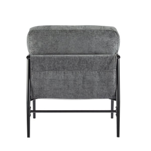 Modern Accent Chair With Cushions, Cozy Seating