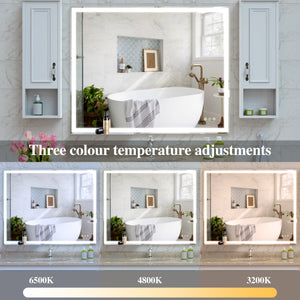 32x40 Inch LED Bathroom Vanity Mirror