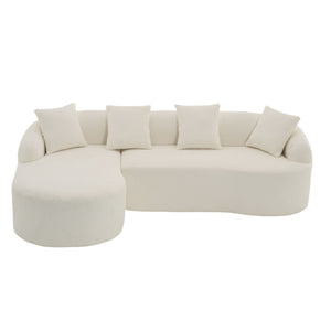 Combined Sofa With 4 Pillows