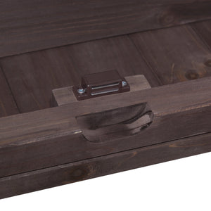 K&K 78.3' Outdoor Kitchen Island with Foldable Grill Table