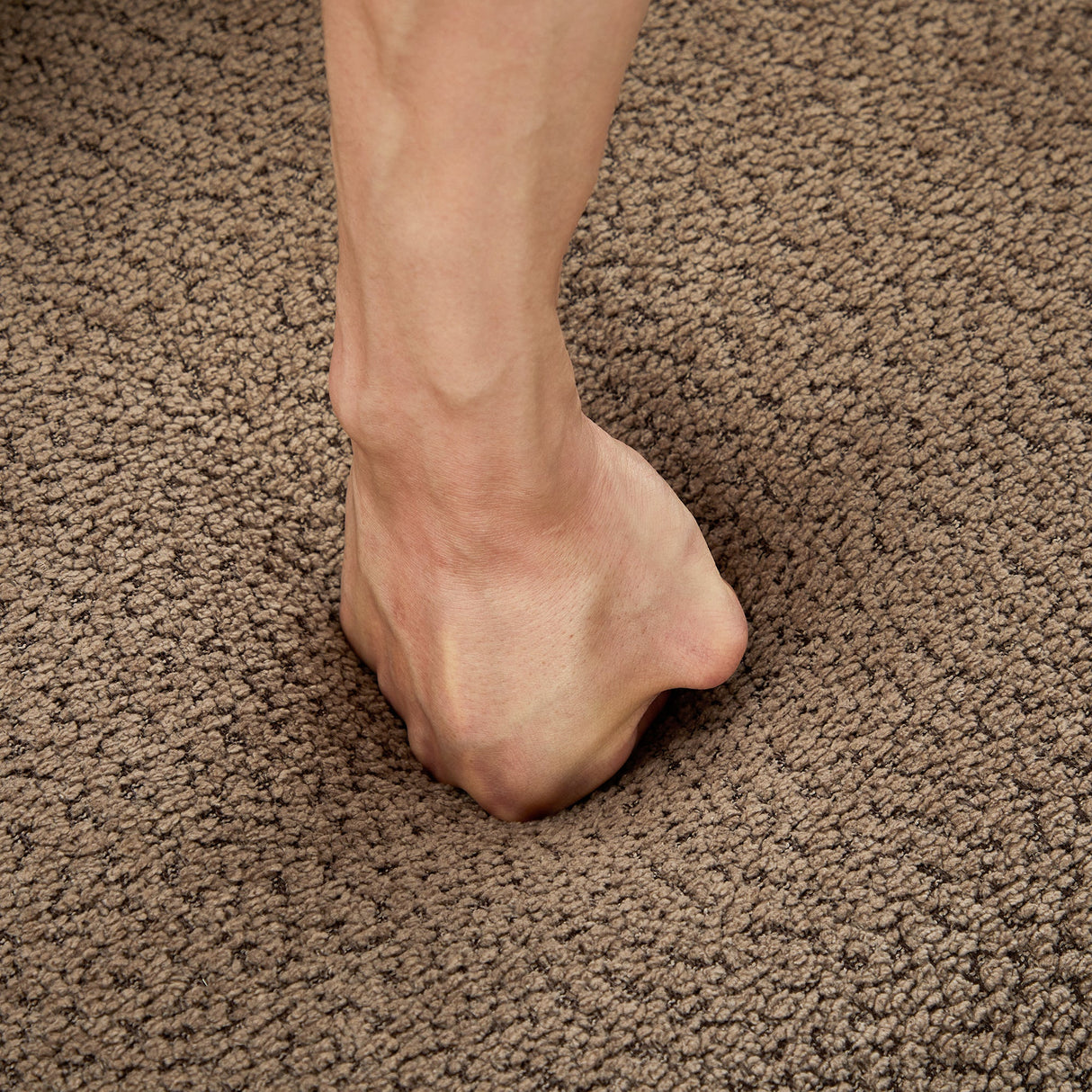 Chenille Upholstered 360° Swivel Chair with Throw Pillow, Dark Brown