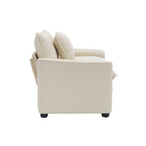 Elegant Oversized Sectional Sofa Set With Deep Seats And Flexible Layout