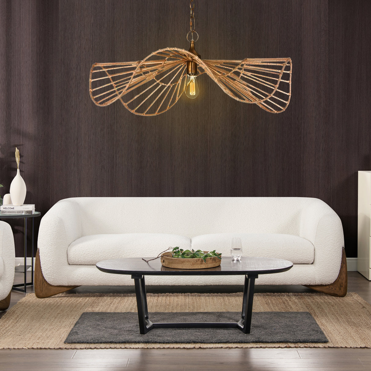 Alpine Sherpa Bouclé Lounging Sofa