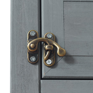 K&K 78.3' Outdoor Kitchen Island with Foldable Grill Table