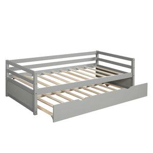 Twin Daybed With Trundle Frame Set