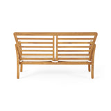 Outdoor caydon love seat, cream