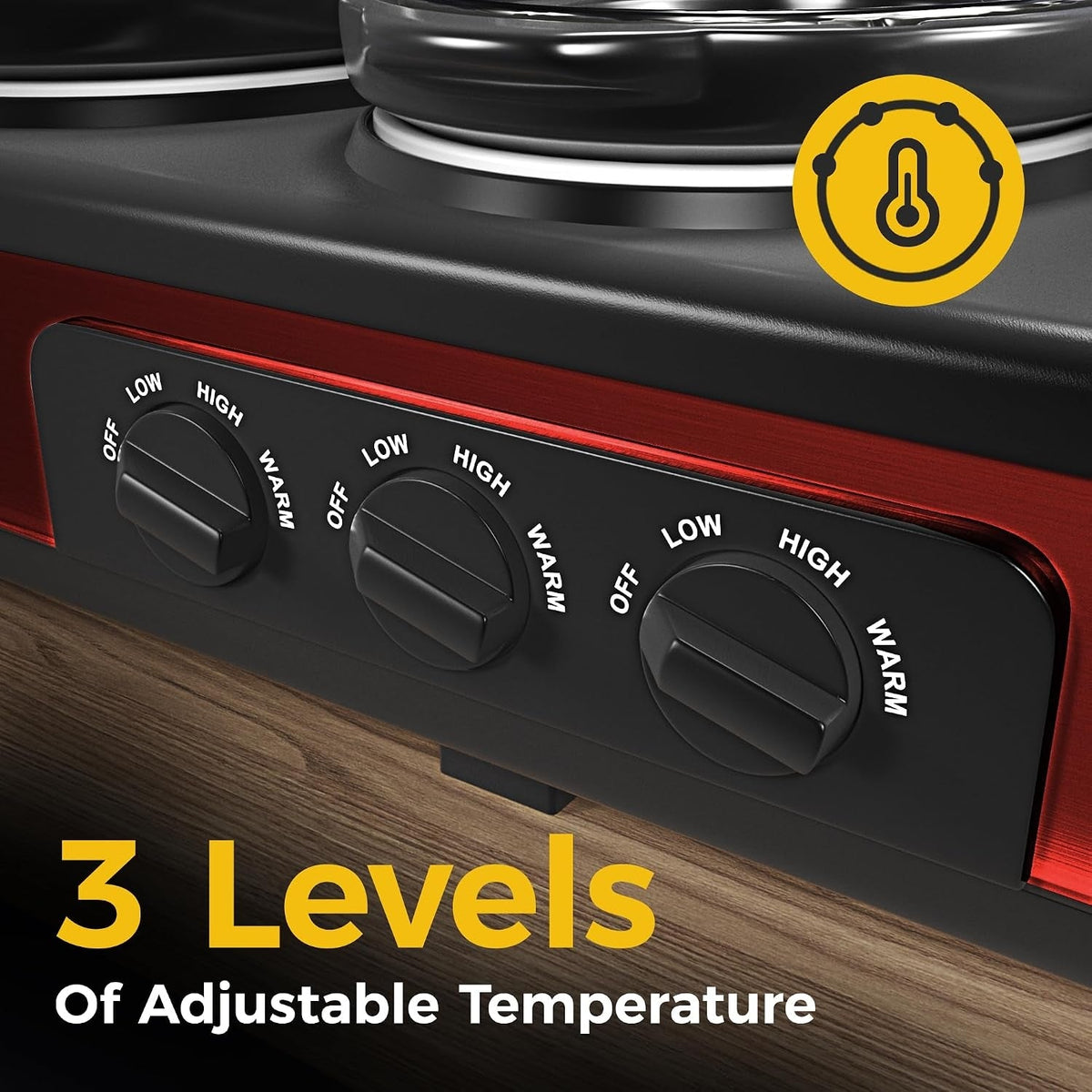 Triple Slow Cooker, Buffet Food Warmer