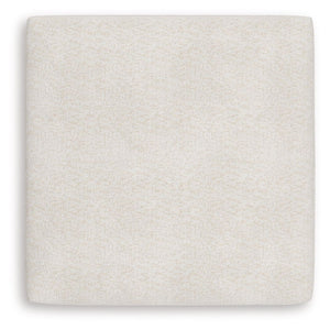 Donelson Creek - Oversized Accent Ottoman - Vanilla