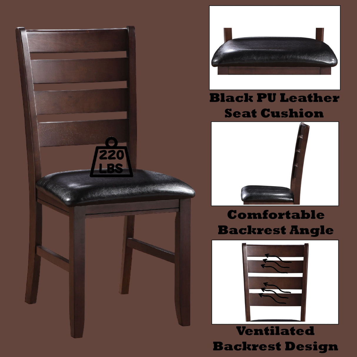 Urbana Synthetic Side Chair (Set of 2)
