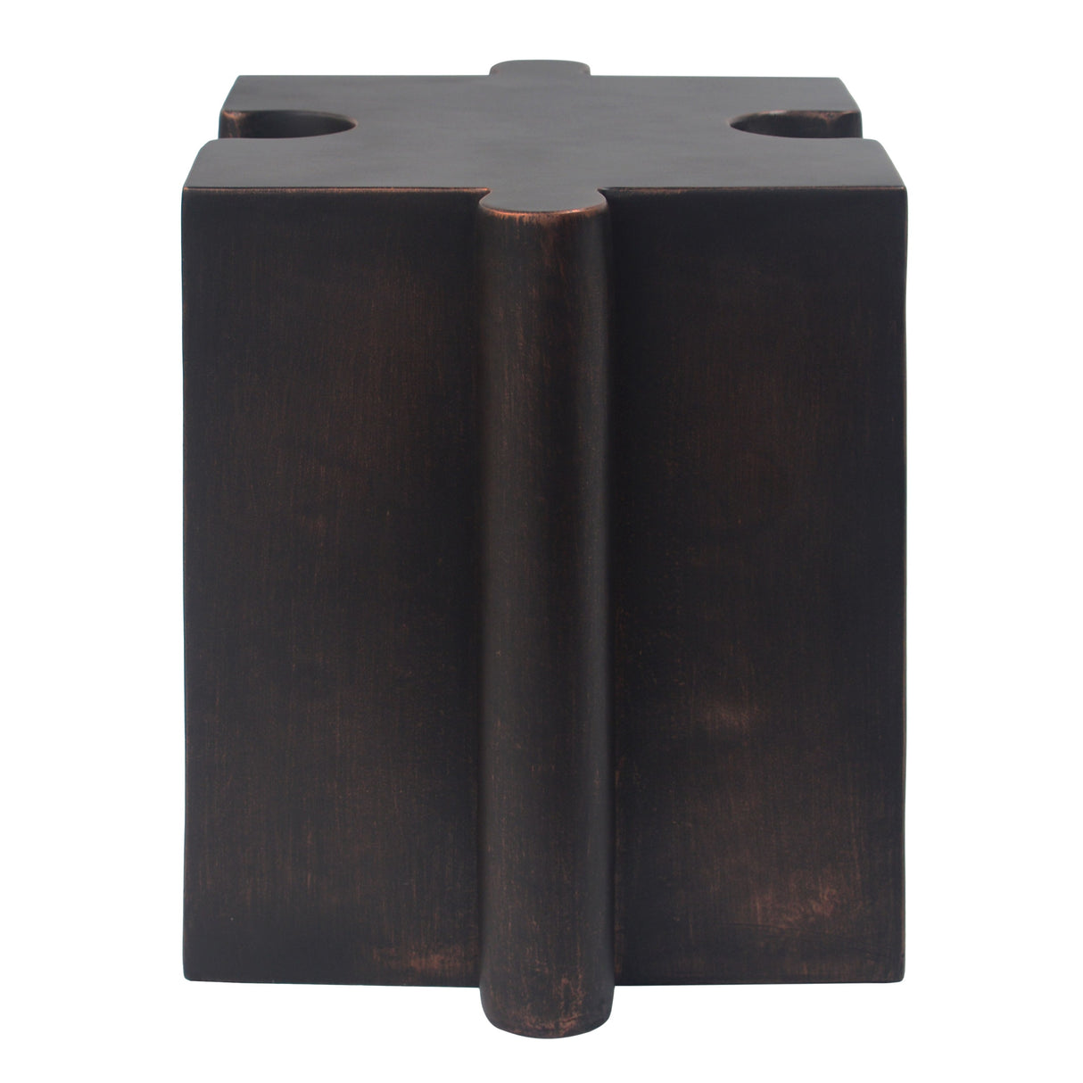 Puzzle Art Side Table, Modular Concave Edge MGO Table