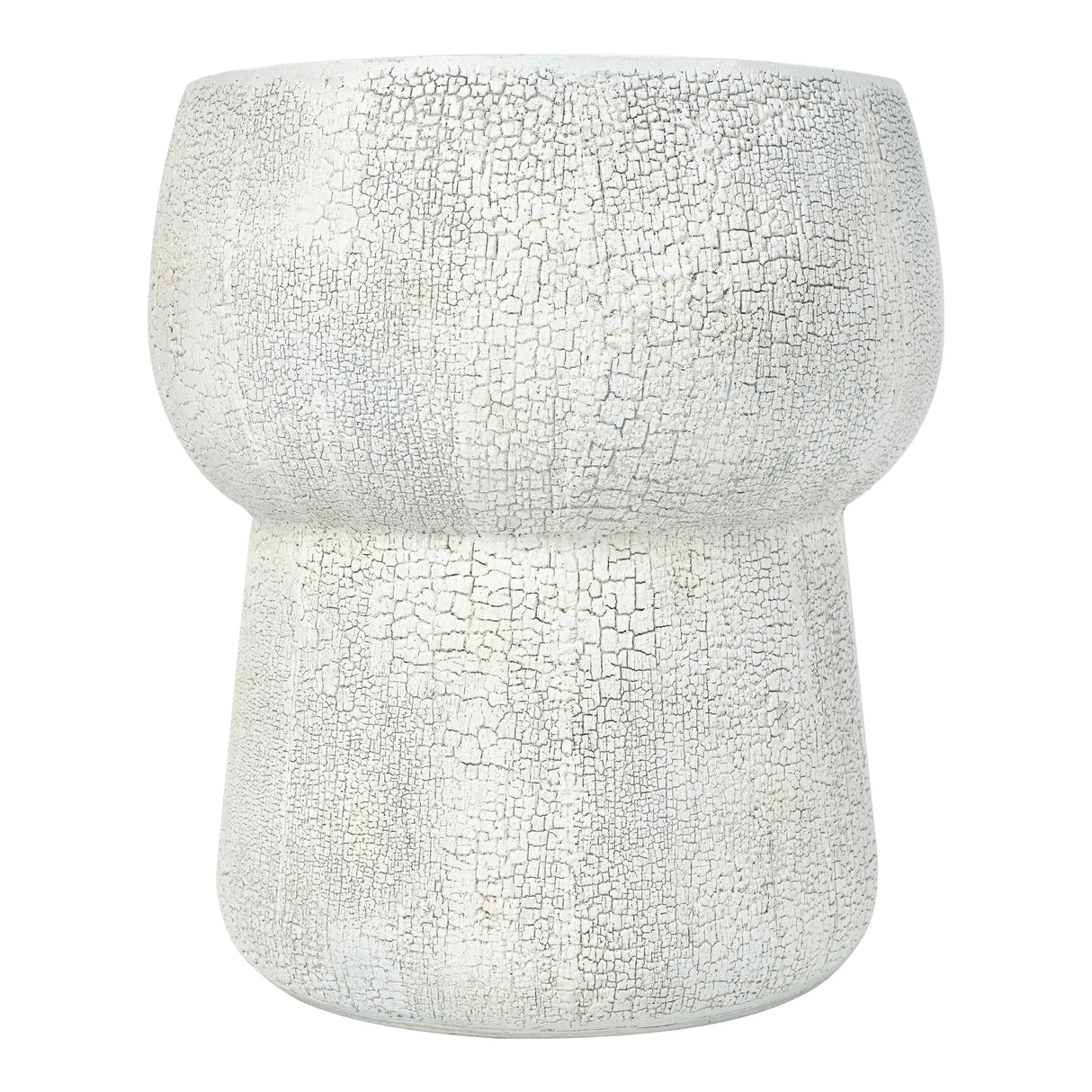 U_Style Outdoor Patio Accent Table With Crack Process