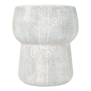 U_Style Outdoor Patio Accent Table With Crack Process