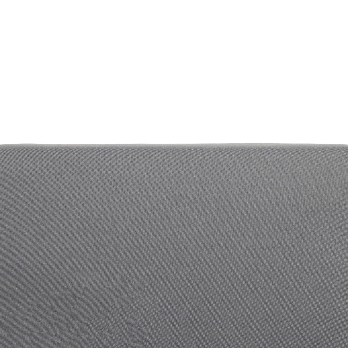 Outdoor 3 Seater Sofa With Cushion And Teak Acacia Wood - Dark Gray