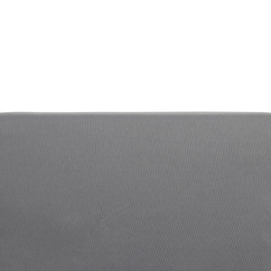 Outdoor 3 Seater Sofa With Cushion And Teak Acacia Wood - Dark Gray