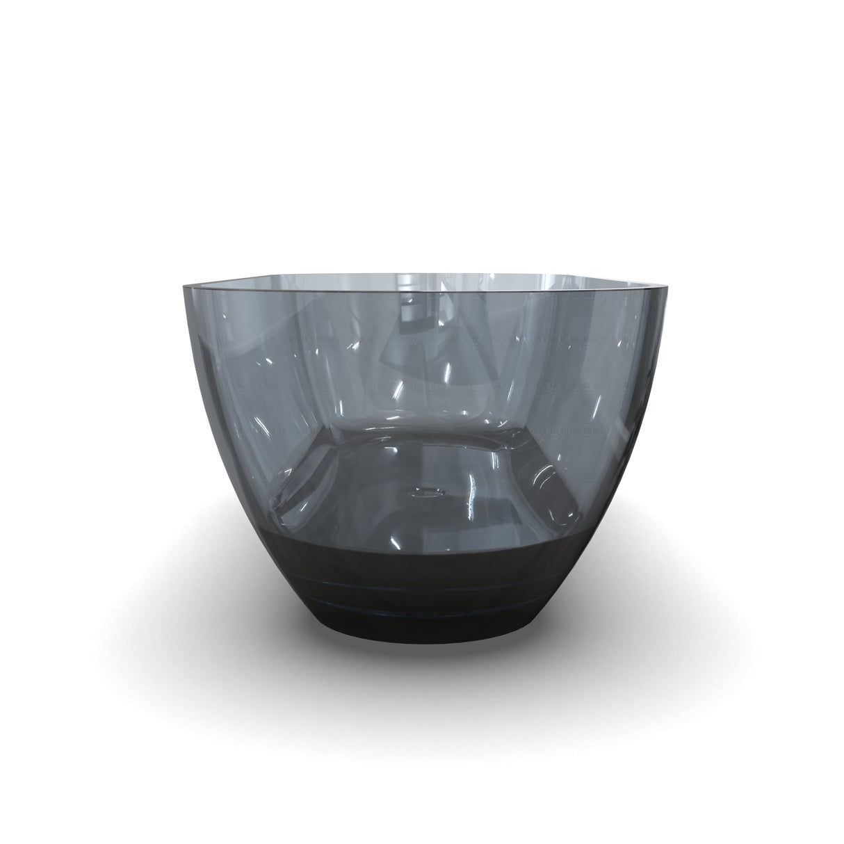 68.9 Inch Translucent Freestanding Bathtub