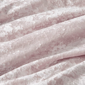 King/Cal King Crushed Velvet Sherpa Reversible Comforter Set