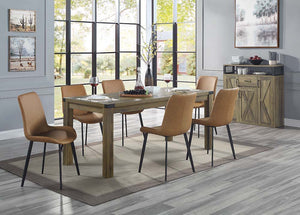 Abiram - Server - Rustic Oak