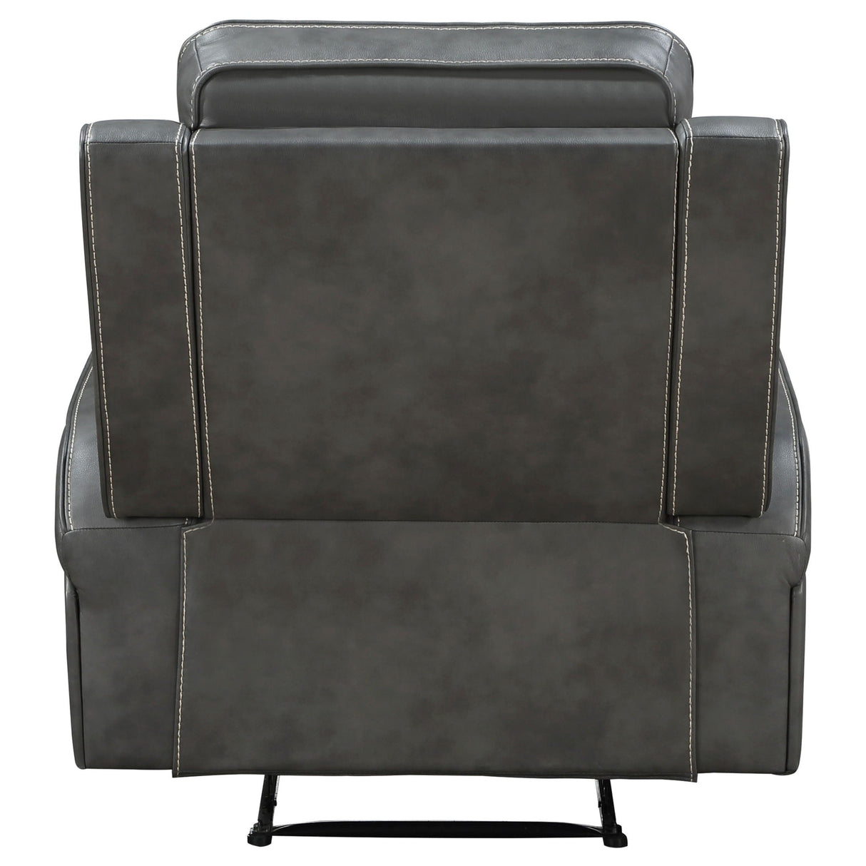 Forrest - Recliner Chair With Tufted Upholstery - Gray