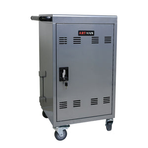 Mobile Charging Cart Station For book, Tablet And Laptop Computer With Power Strip Included
