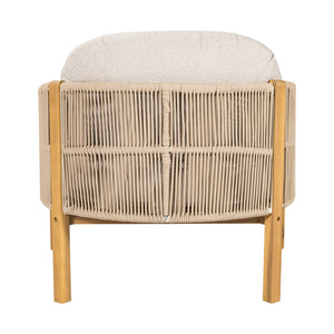 Grotta - Outdoor Wood Club Chair (Set of 2)