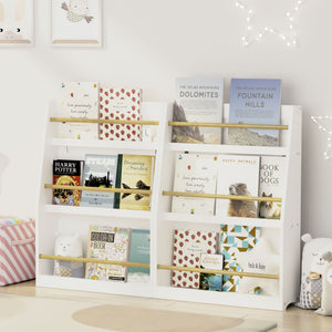 3 Tier Book Shelf, Compact Storage For Bedrooms
