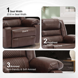 Breathable Massage Recliner Manual Chair