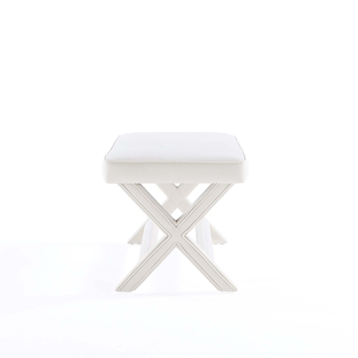 Abigail - Accent Bench With Piped Cushion