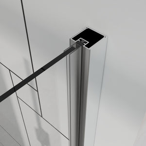Frameless Bi Fold Shower Doors 30" W X 72" H - Chrome