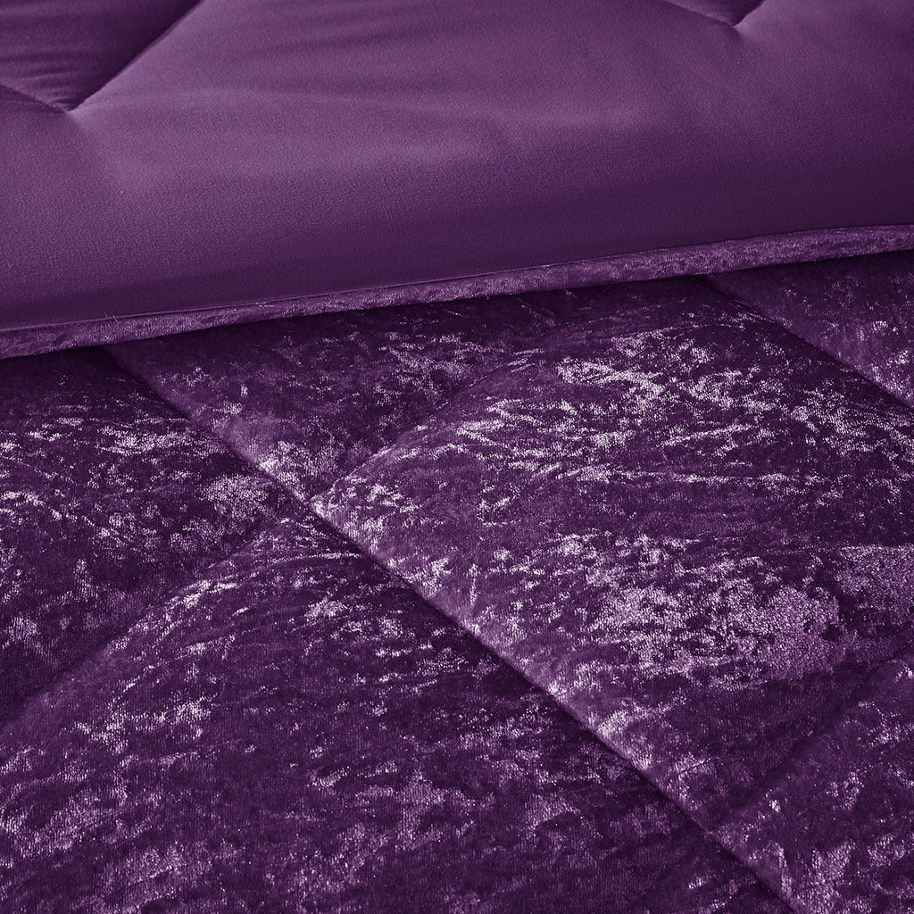 Velvet comforter set - 1  twin/twin xl