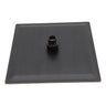 16" Square Rainfall Shower Head Fixed Wall Mount With Full Body Coverage & Self Cleaning Silicone Nozzles