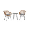 Antibes - 3 Piece Outdoor Patio Conversation Set