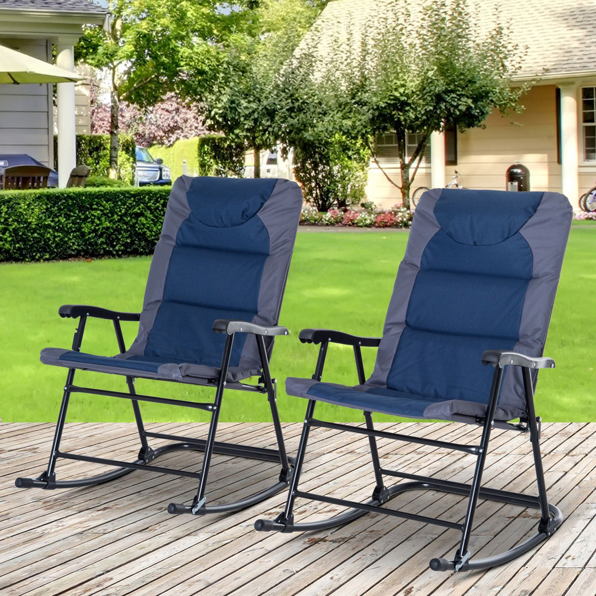 2-piece-outdoor-rocking-chair-set,--armrests-for-porch,-camping,-balcony,-navy-blue-Outdoor-Chairs