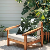 2 Pack Outdoor Throw Pillows, Waterproof & Fade-Resistant (18x18 Inch)