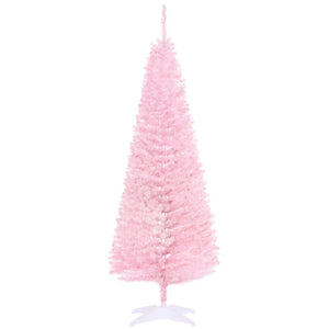HOMCOM 5' Artificial Pencil Christmas Tree
