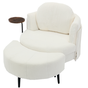 42.5' Single Sofa Chair in White