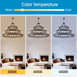 3 Tiers Wagon Wheel Chandelier - 54-Light Matte Black Metal