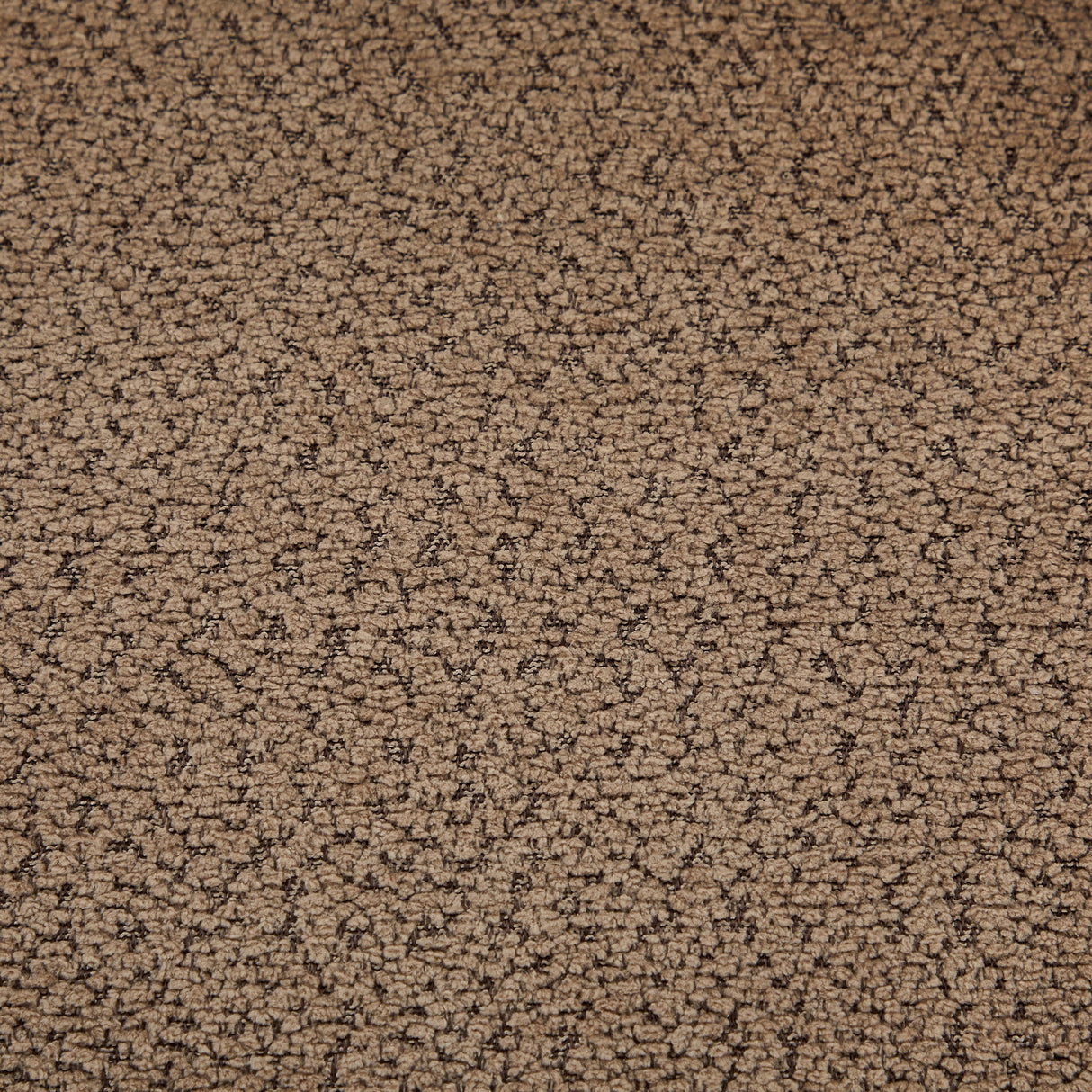 Chenille Upholstered 360° Swivel Chair with Throw Pillow, Dark Brown