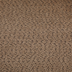 Chenille Upholstered 360° Swivel Chair with Throw Pillow, Dark Brown