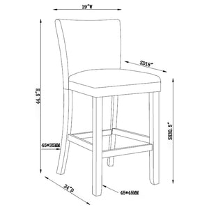 Bar Stool (Set of 2) - Black