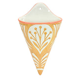 Ornamental Ceramic Wall Pocket (Set of 2)
