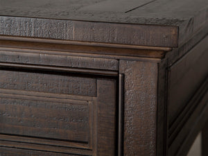 Westley Falls - Rectangular End Table - Graphite