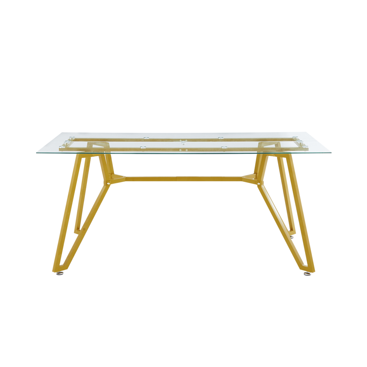 70.9-Inch Rectangular Glass Dining Table