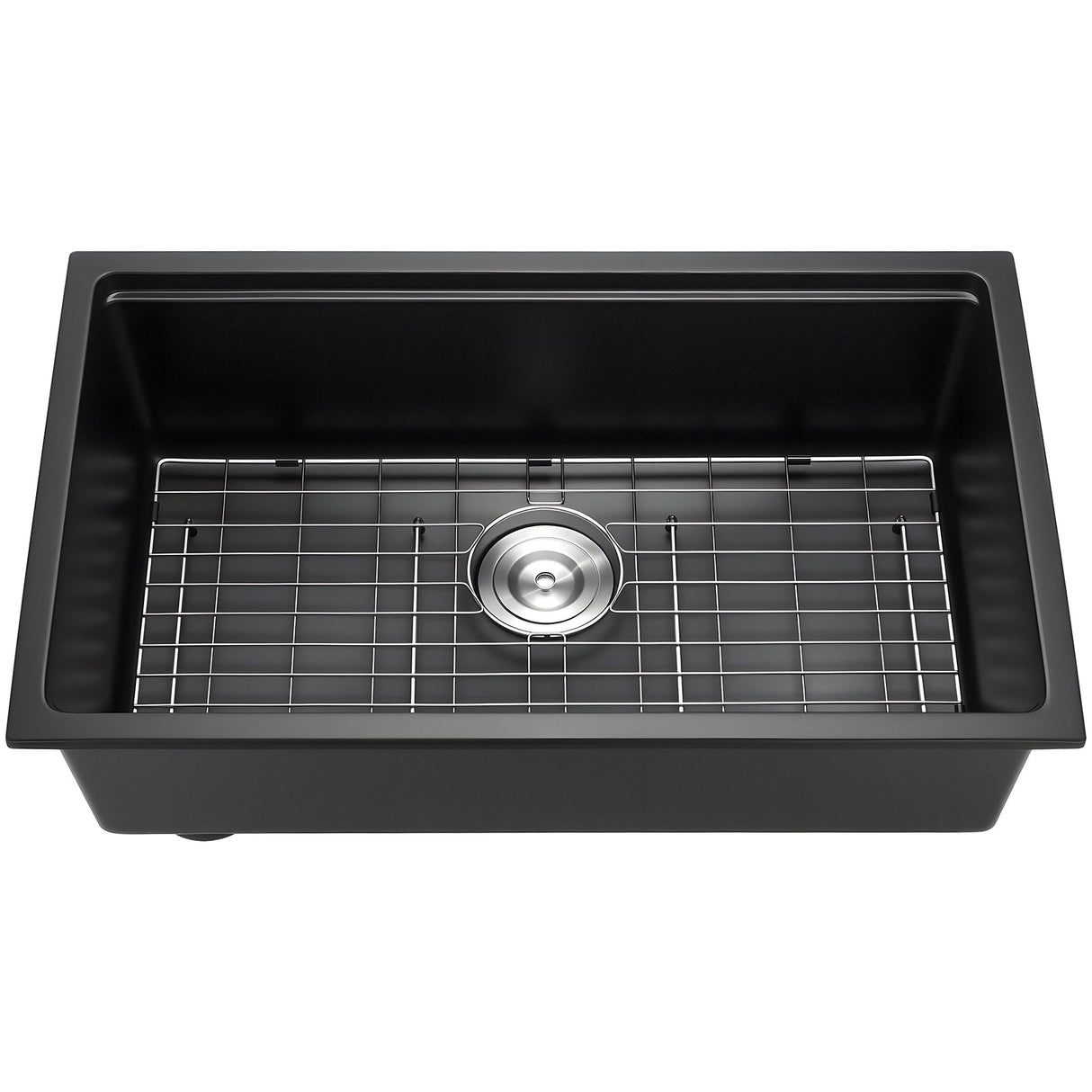 30 Inch Granite Kitchen Sink Undermount Single Bowl Drop-In Basin for RV Bar