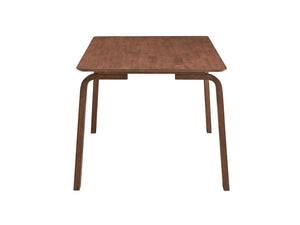 Ginny - 5 Piece With Side Chairs Dining Room Set - Walnut