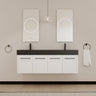 60 Inch Wall-Mounted Bathroom Vanity with Sink