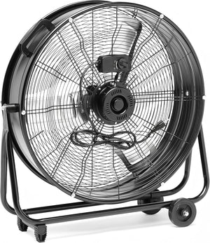24 Inch Heavy Duty Metal Industrial Drum Fan