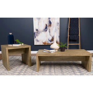 Brianna Mango Rectangular Engineered Wood Coffee Table